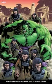 Hulk (Vol 5) #12 Larroca Planet Of Apes Var Nm 1