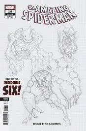 Amazing Spider-Man (Vol 6) #18 Mcguinness Design Var Nm 1