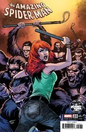 Amazing Spider-Man (Vol 6) #20 Lupacchino Planet Of Apes Var Nm 1