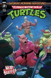 Tmnt Saturday Morning Adv Continued (Vol 1) #2 Cvr B Schoening Nm 1