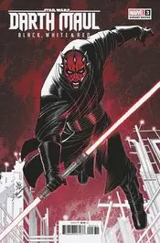 Star Wars Darth Maul Black White & Red (Vol 1) #3 (Of 4) Romita Jr V Nm 1