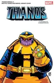 Thanos Annual 2024 #1 Skottie Young Big Marvel Var Nm 1
