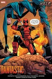 Fantastic Four (Vol 8) #22 Young Deadpool Kills Marvel Universe Var Nm 1