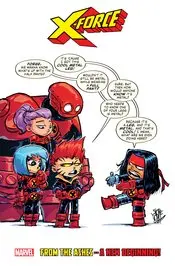 X-Force (Vol 7) #1 Skottie Young Var Nm 1