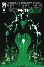 Tmnt Black White & Green (Vol 1) #4 (Of 4) Cvr A Gleason Nm 1