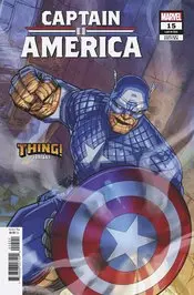 Captain America (Vol 12) #15 Pete Woods The Thing Var Nm 1