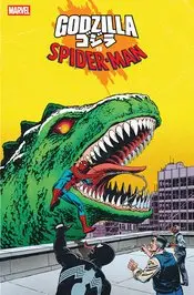 Godzilla Vs Spider-Man One Shot King Of Monsters Homage Var Nm 1