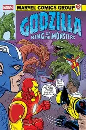 Godzilla Vs Avengers One Shot Allred King Of Monsters Homage Var Nm 1