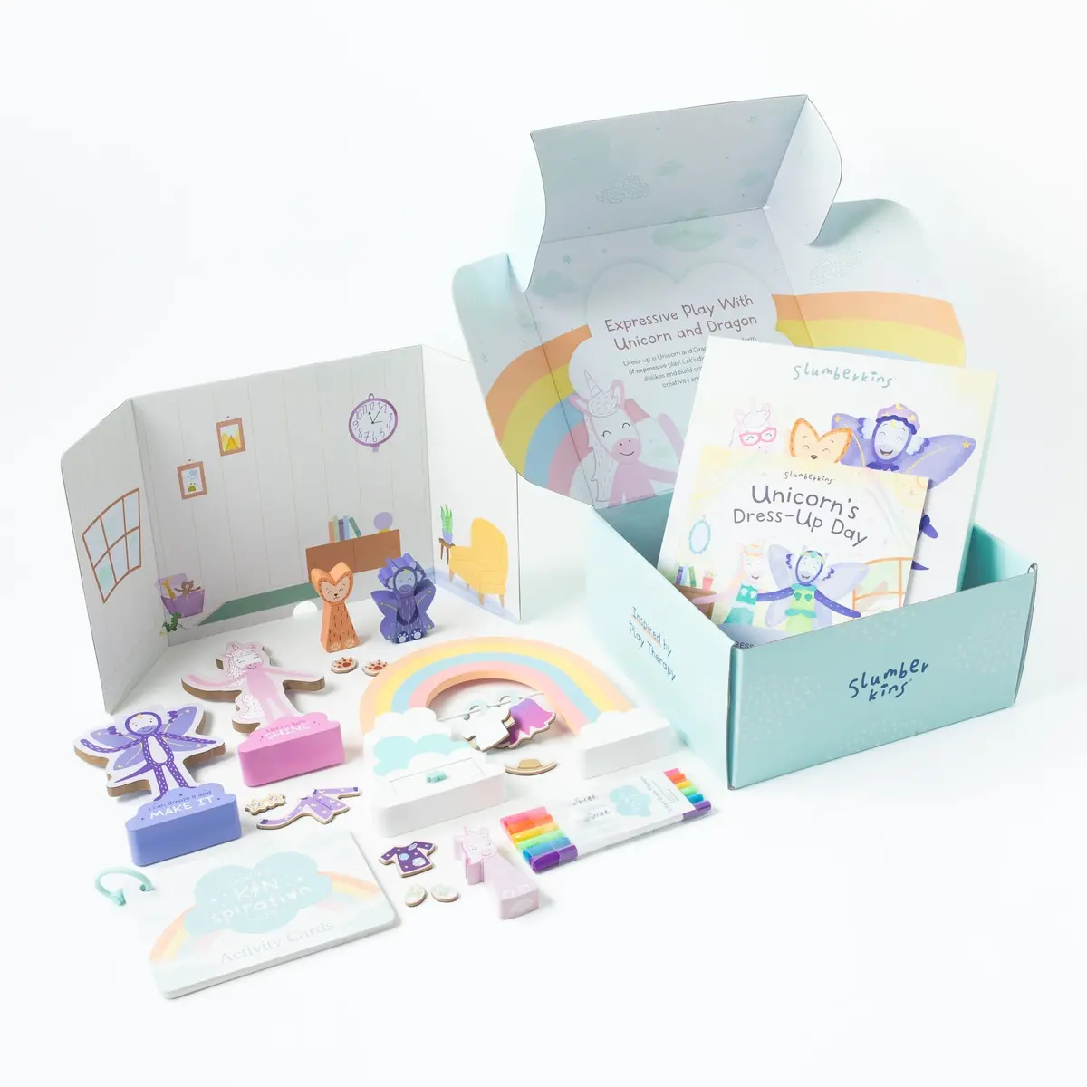 Kinspiration Kit: Expressive Play With Unicorn And Dragon 1