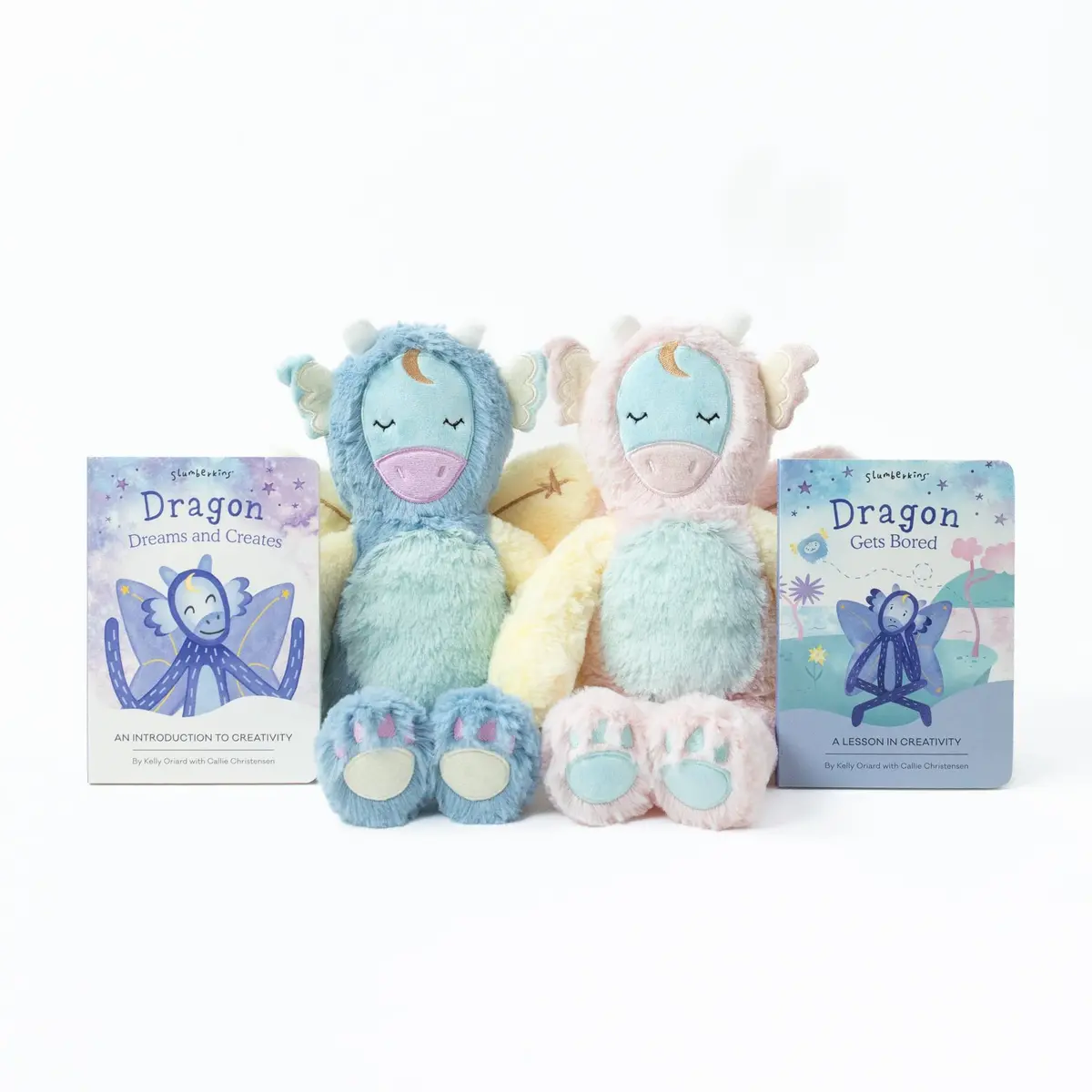 Cosmic Creativity Series: Dragon Kins | Starlight Pink & Moonbeam Blue 1