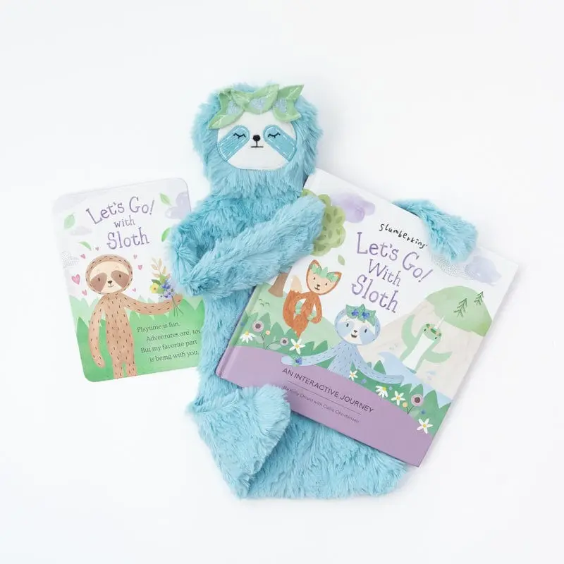 Blueberry Sloth Snuggler 1