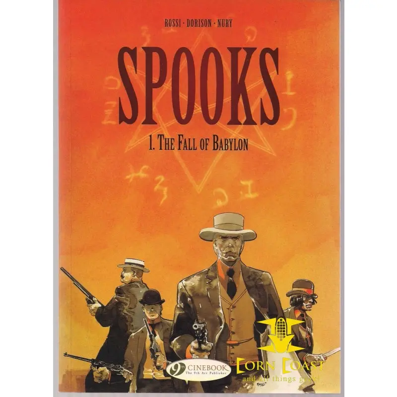 Spooks Volume 1: The Fall Of Babylon Soft Cover Graphic Novel Tpb 1