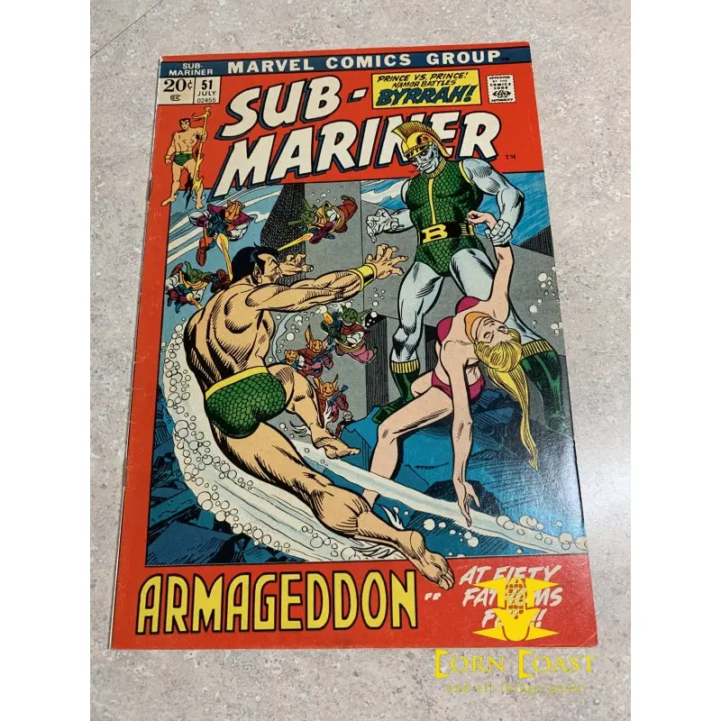 Sub-Mariner (1968 1St Series) #51 Vf 1