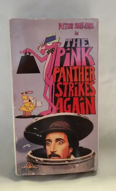 The Pink Panther Strikes Again Vhs 1