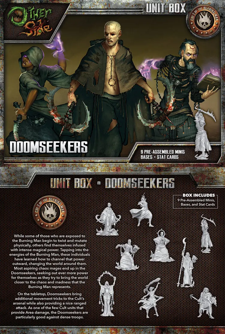 Cult Of The Burning Man Doomseekers Unit Box 1