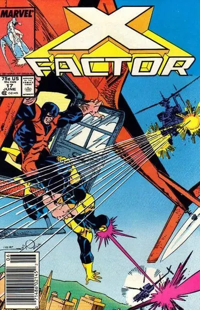 X-Factor (1986 1St Series) #17 Newsstand Edition 1