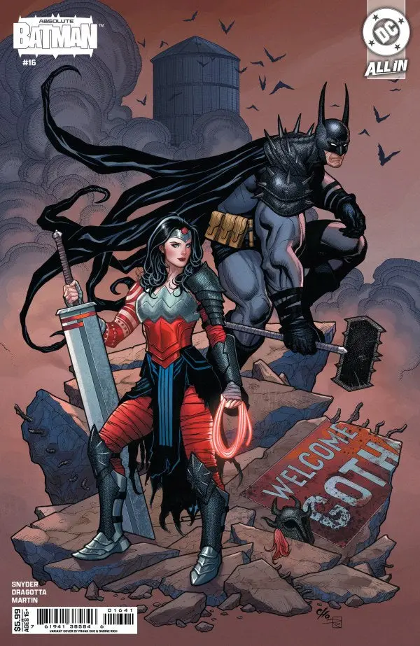 Absolute Batman (Vol 1) #16 Cover D Frank Cho Variant Nm 1