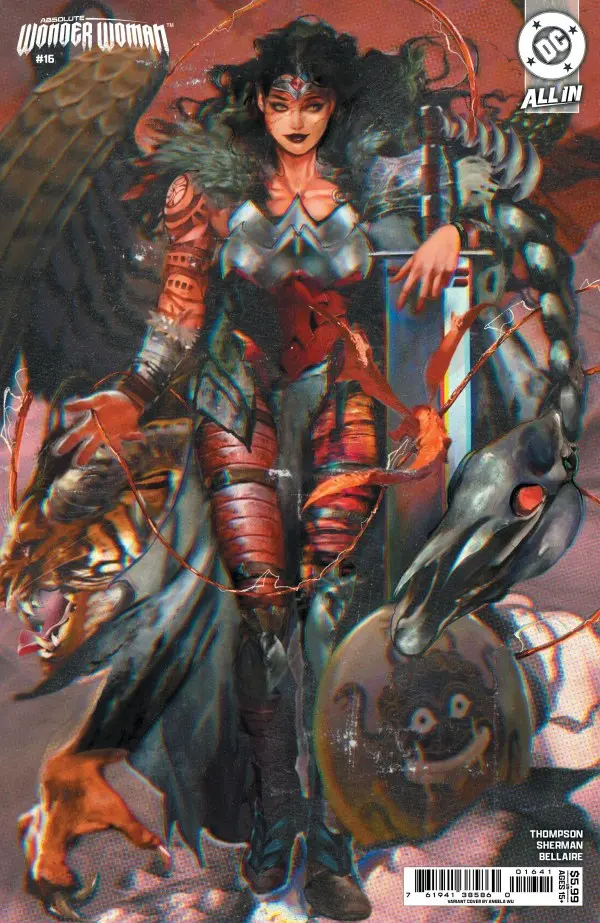 Absolute Wonder Woman (Vol 1) #16 Cover E Angela Wu Variant Nm 1