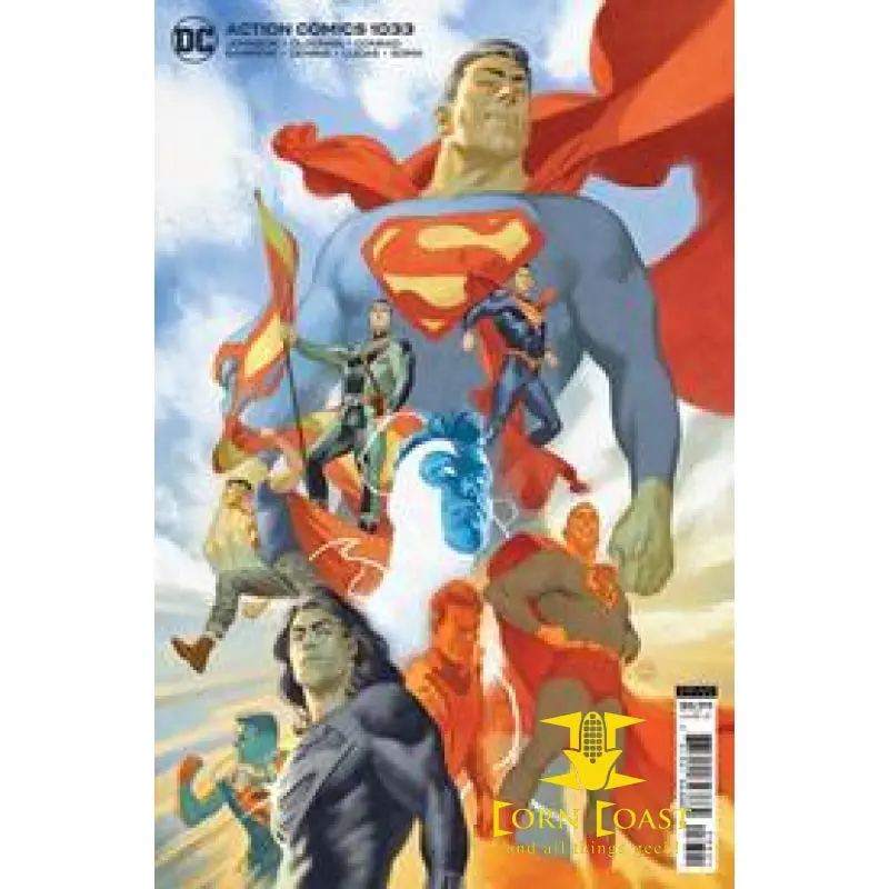 Action Comics #1033 Cvr B Julian Totino Tedesco Card Stock Var 1