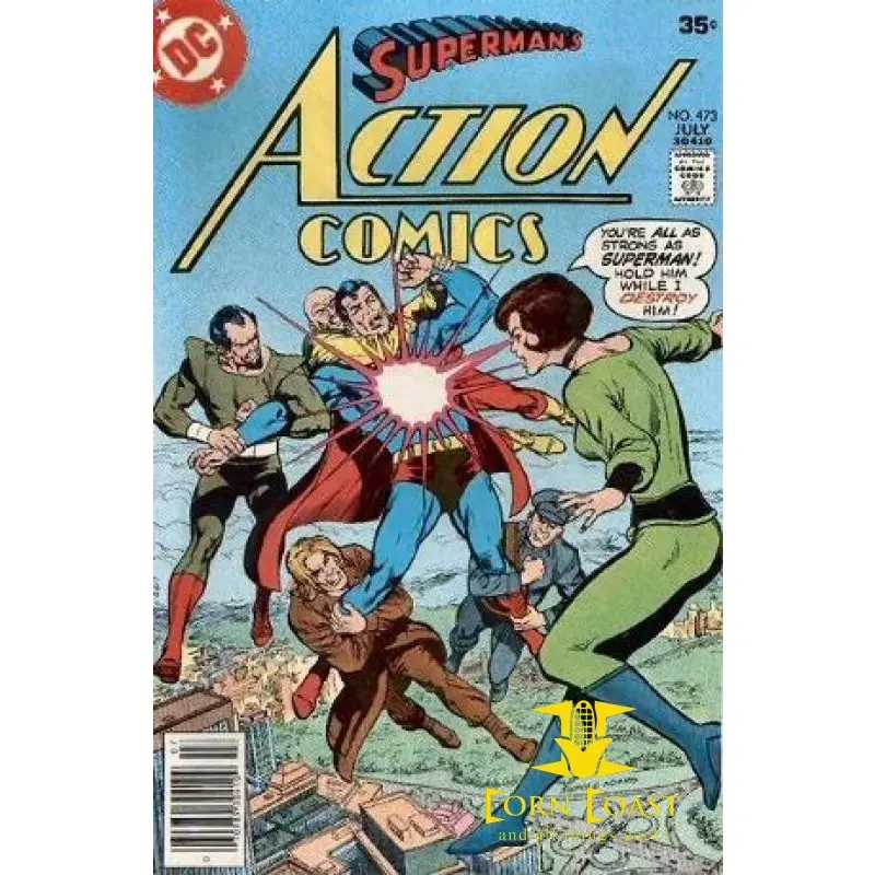 Action Comics (1938 Dc) #473 Vf 1