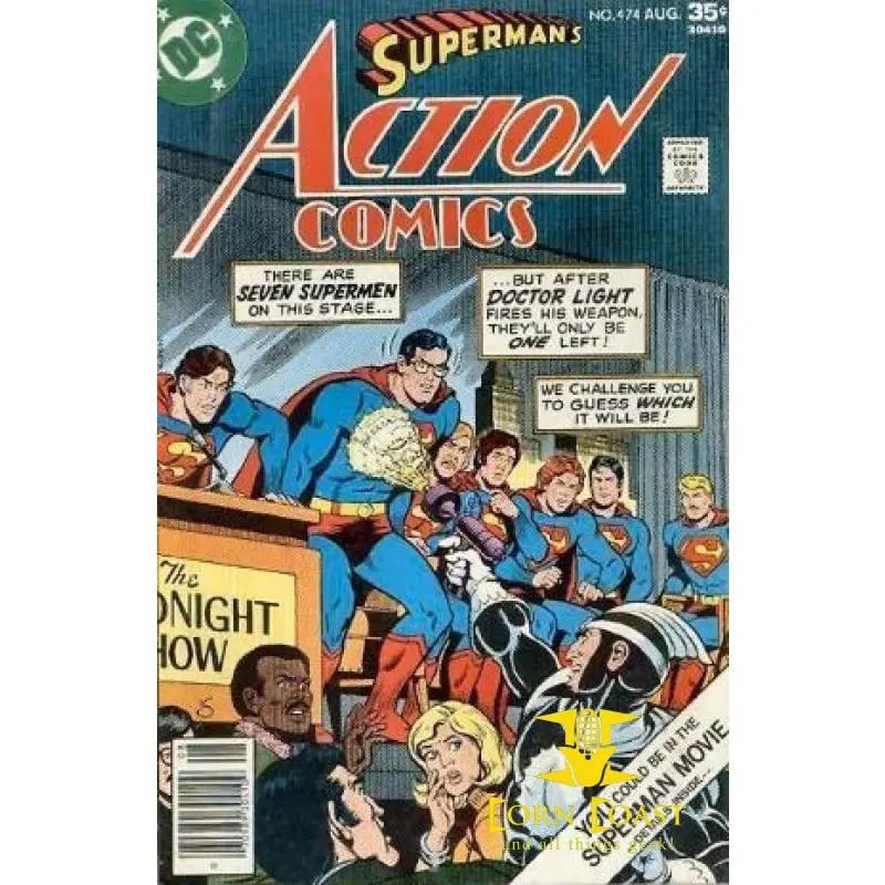 Action Comics (1938 Dc) #474 Vf 1