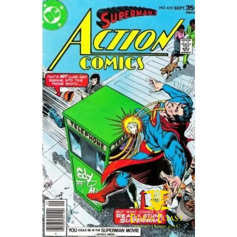 Action Comics (1938 Dc) #475 Vf 1
