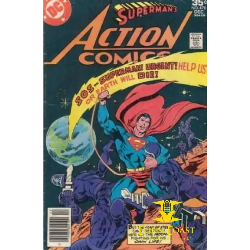 Action Comics (1938 Dc) #478 Vf 1