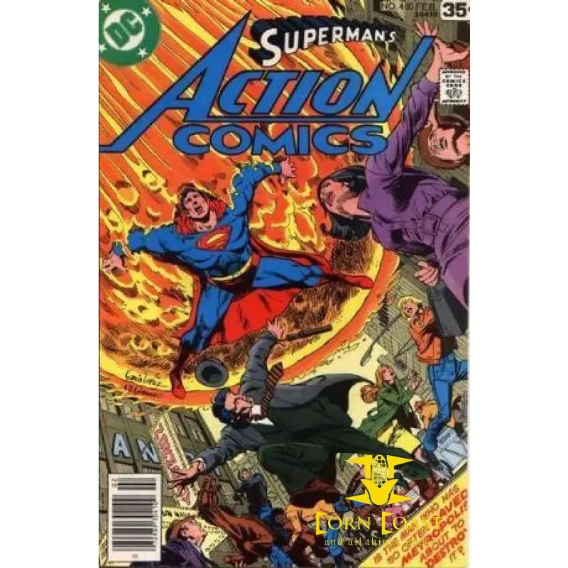Action Comics (1938 Dc) #480 Vf 1
