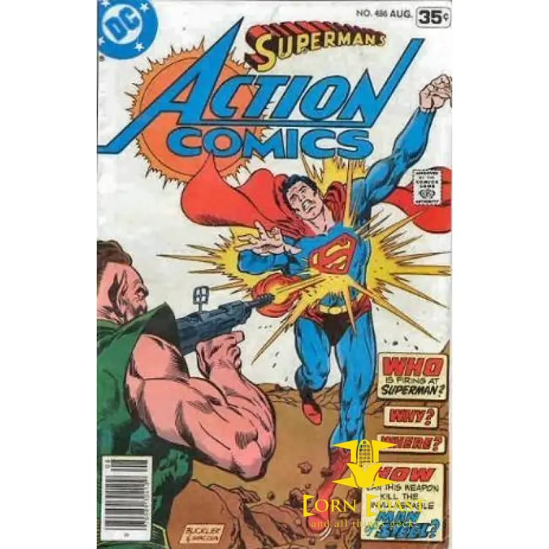 Action Comics (1938 Dc) #486 Vf 1