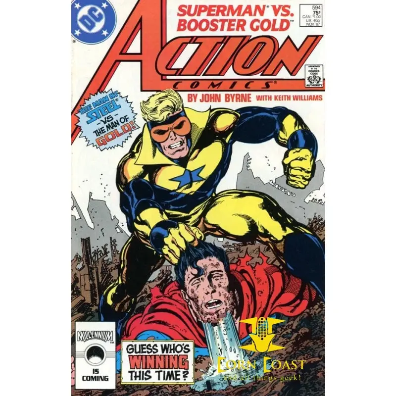 Action Comics #594 Vf 1