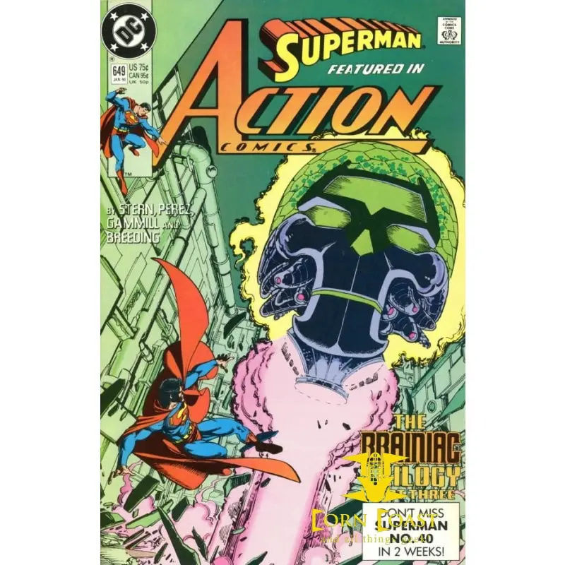 Action Comics #649 Nm 1