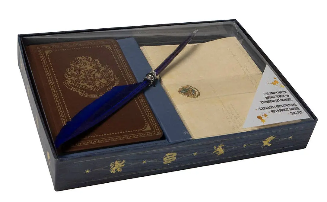 Harry Potter: Hogwarts School Of Witchcraft And Wizardry Desktop Stationery Set (With Pen) 1