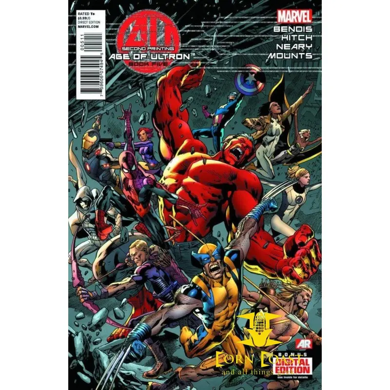 Age Of Ultron (Vol 1) #5 2Nd Printing Nm 1