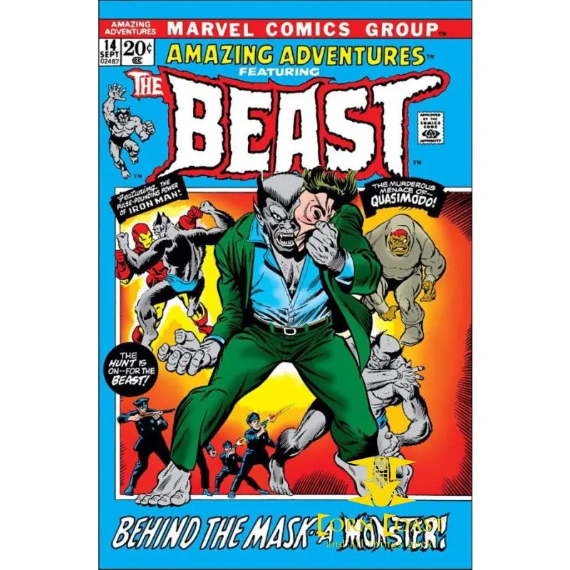 Amazing Adventures Featuring Beast (Vol 2) #14 Fn 1