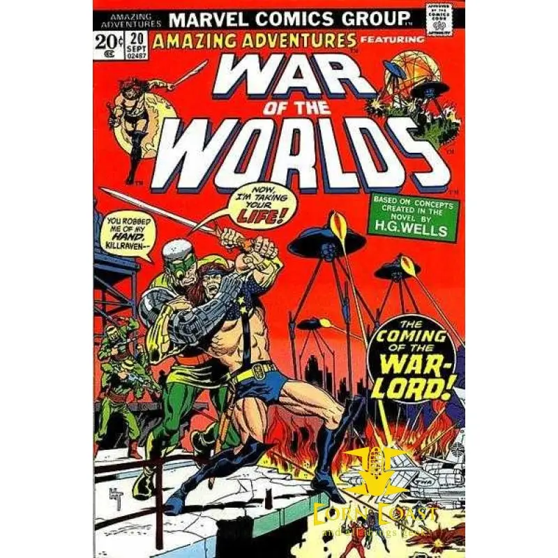 Amazing Adventures Featuring War Of The Worlds (Vol 2) #20 Gd 1