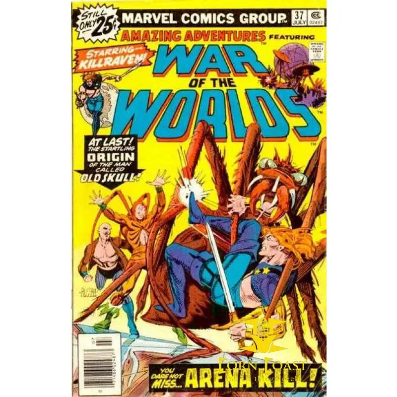 Amazing Adventures Featuring War Of The Worlds (Vol 2) #37 Vf 1