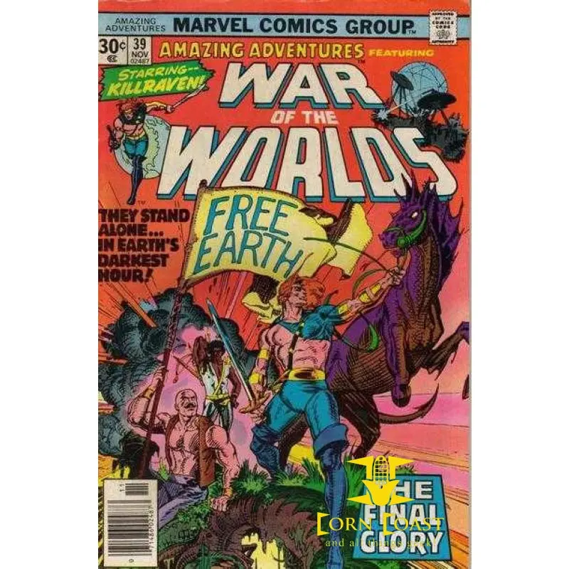Amazing Adventures Featuring War Of The Worlds (Vol 2) #39 Vf 1