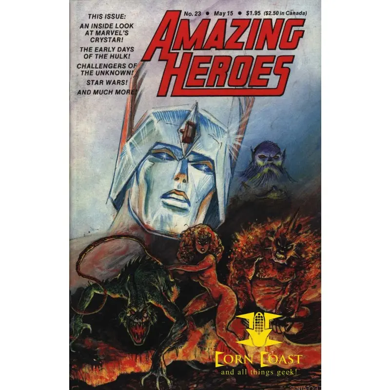 Amazing Heroes #23 1