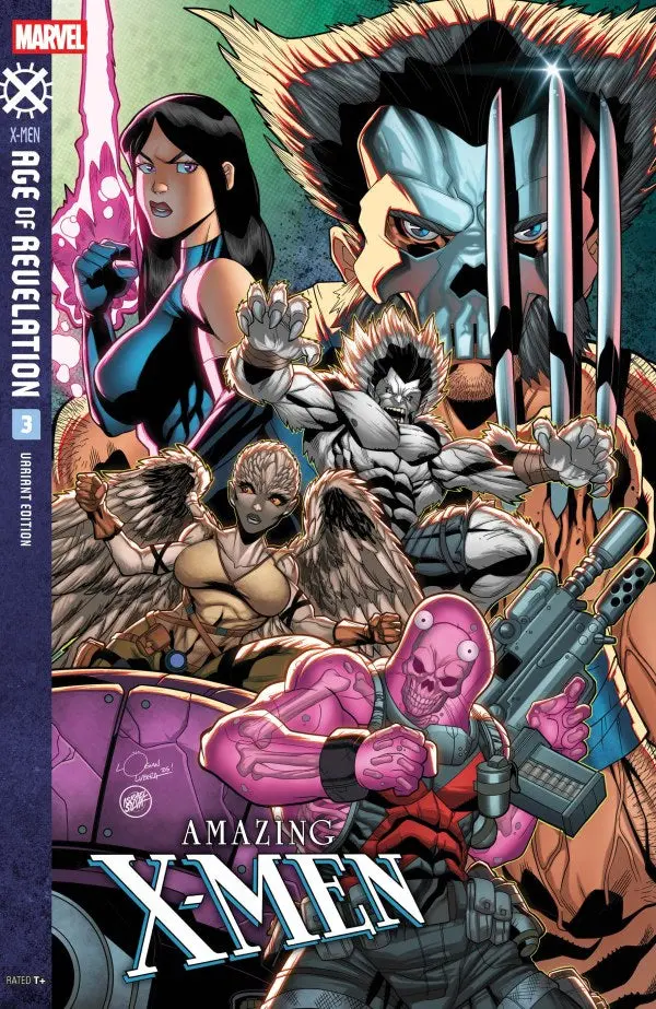 The Amazing X-Men: Age Of Revelation #3 Logan Lubera Variant Nm 1