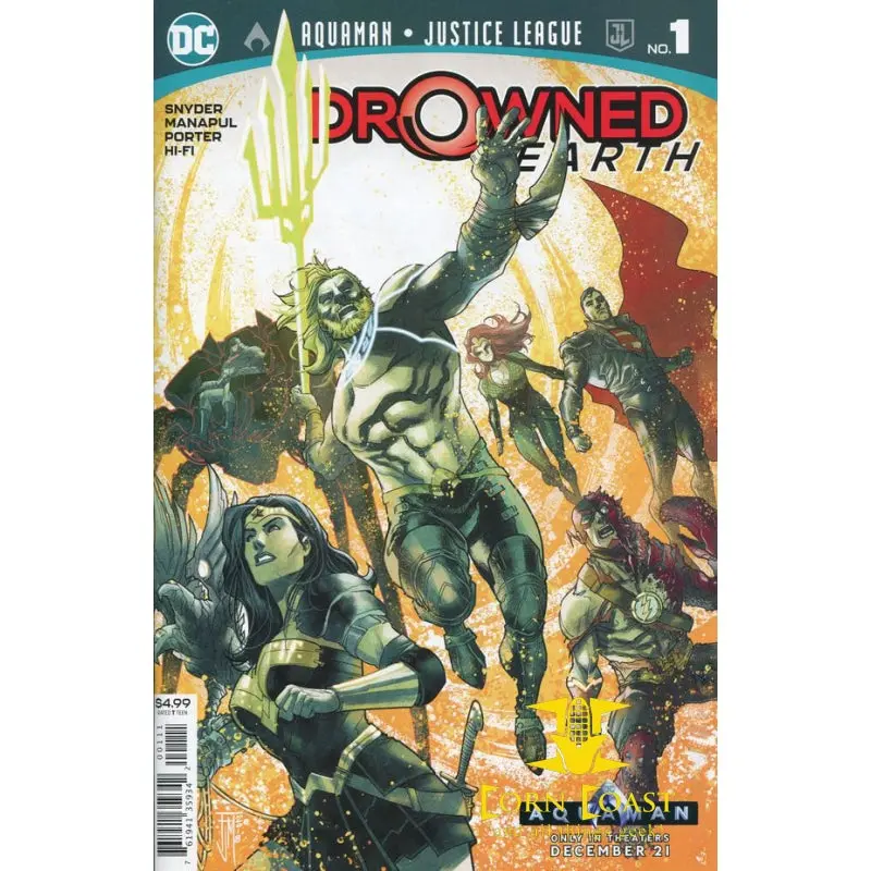 Aquaman Drowned Earth #1 1