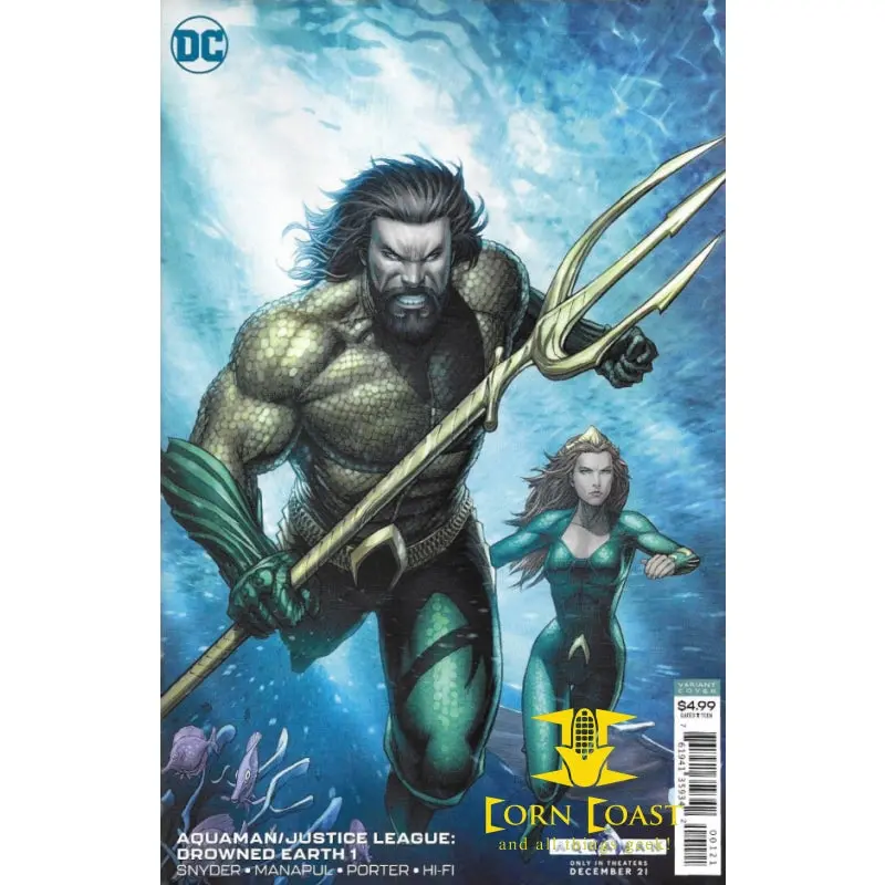 Aquaman/Justice League: Drowned Earth #1 1