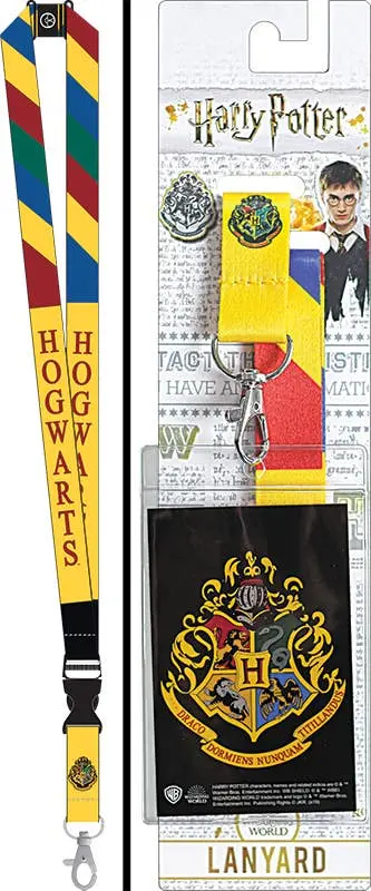 Harry Potter Hogwart's Lanyards 1