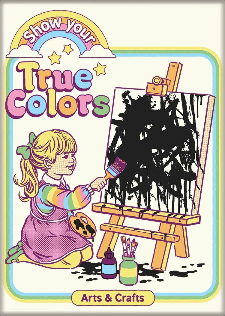 Steven Rhodes Show Your True Colors Magnet 1