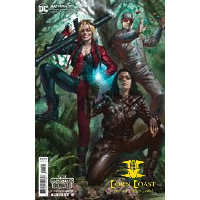 Batman #111 Cvr C Lucio Parrillo The Suicide Squad Movie Card Stock Var 1