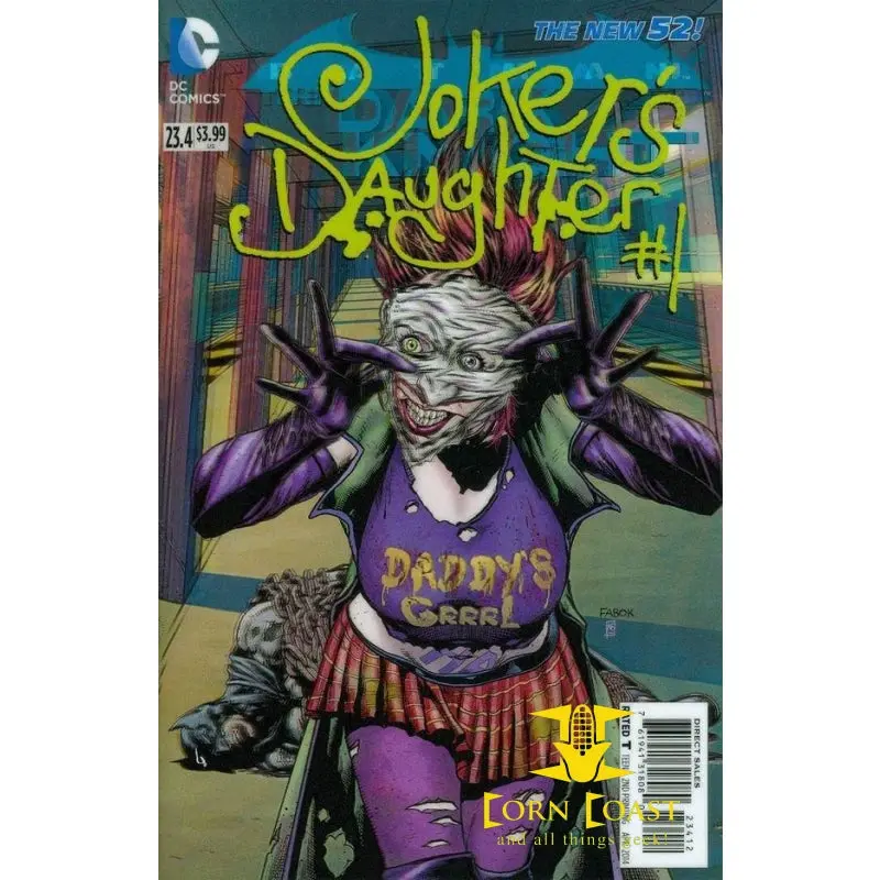 Batman: The Dark Knight #23.4 Joker's Daughter 2Nd Printing 1