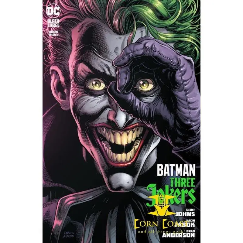 Batman Three Jokers #3 (Of 3) Cvr A Jason Fabok Joker 1