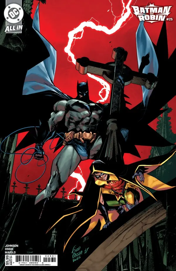 Batman And Robin (Vol 3) #25 Cover C Fico Ossio Variant Nm 1