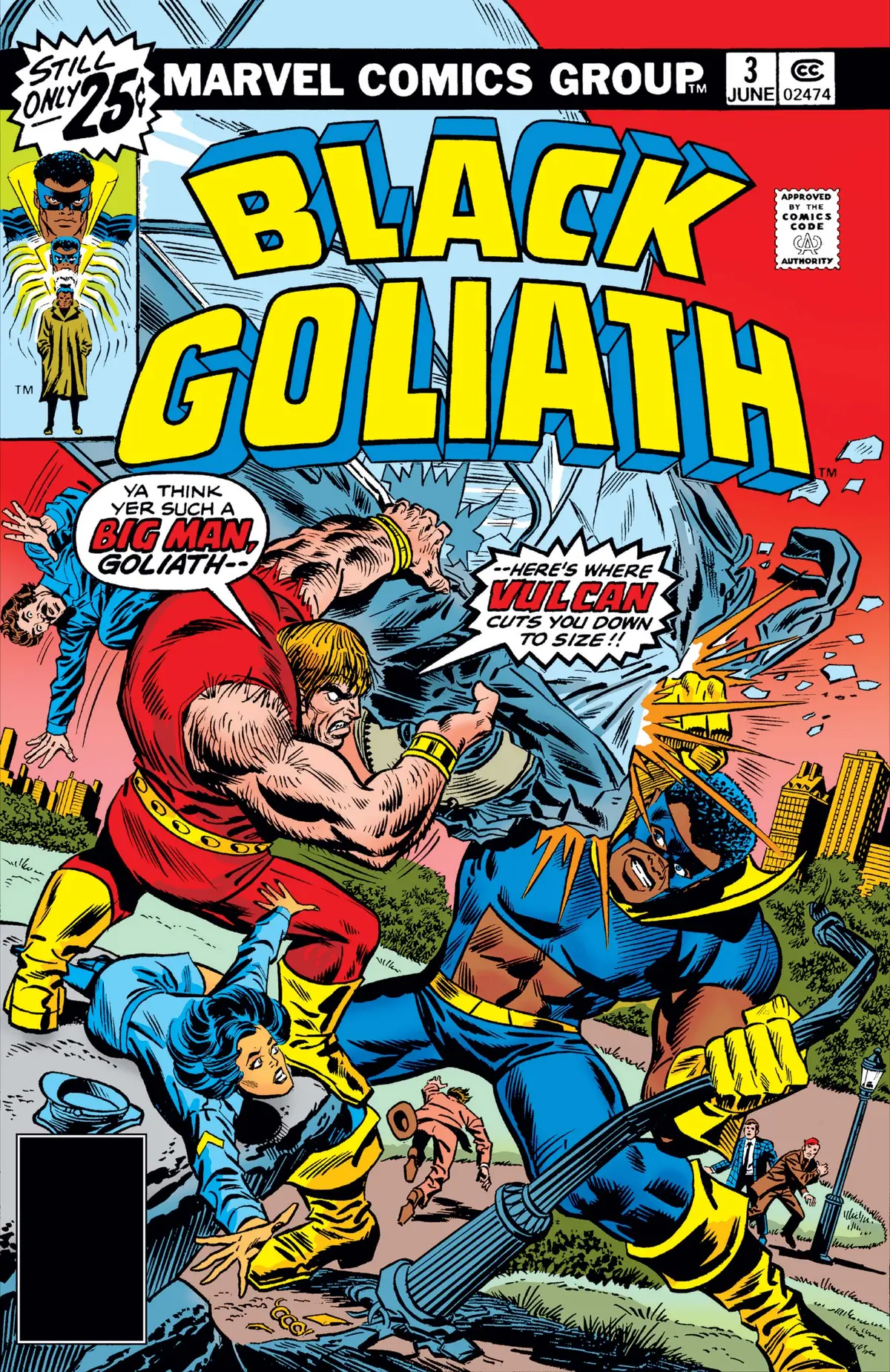 Black Goliath (Vol 1) #3 Vf 1