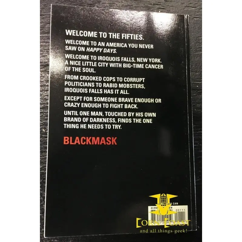 Blackmask (1993 Dc) #1 2
