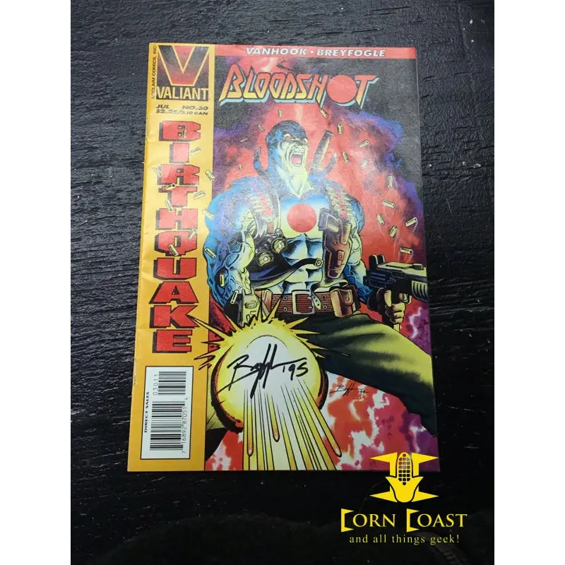 Bloodshot #30 Autographed By Norm Breyfogle 1